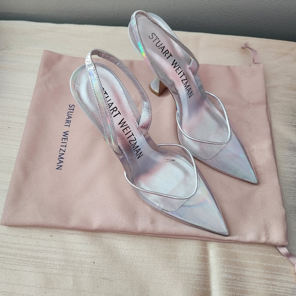 Stuart Weitzman slingback, size 7.5 - Picture 1 of 5
